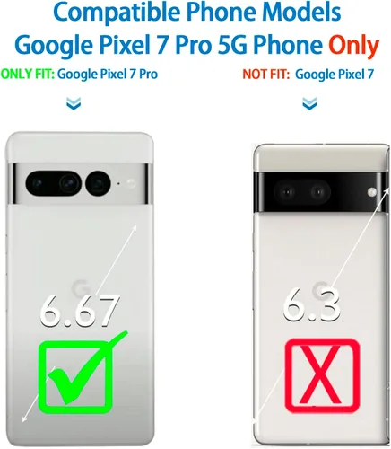 Miniatura 2 de Defender Funda para Google Pixel 7 Pro 5G, resistente a prueba de golpes, a prueba de polvo, 3 en 1, funda protectora resistente para Pixel 7 Pro 5G