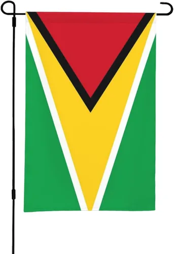 Miniatura 25 de Bonita bandera de jardín estadounidense de 12 x 18 pulgadas, banderas pequeñas de doble cara para decoración de interiores y exteriores