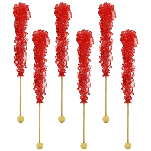 Fruidles Paletas rosadas de caramelo de cereza y marrasquino, surtido de colores y sabores, envueltas individualmente, 6.5 pulgadas (paquete de 12)