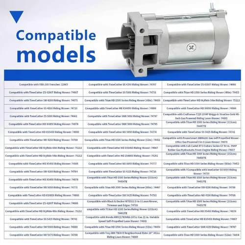 Miniatura 7 de Motor de arranque 136-7880 para motores 2P77F compatible con Toro Timecutter y más reemplaza 133-1564 127-9209 133-9828, repuesto para Predator