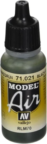 Miniatura 31 de Vallejo - Pintura color verde interior, 0.6 fl oz Interior Verde
