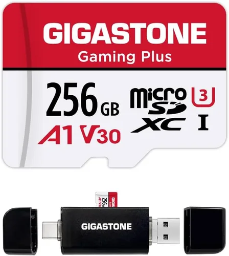 Miniatura 10 de 【Solo para Switch 1】Tarjeta micro SD GIGASTONE de 256 GB, Gaming Plus, tarjeta de memoria MicroSDXC para Nintendo-Switch 1, Steam Deck, grabación