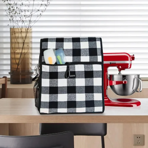 Miniatura 6 de BAGSPRITE Cubierta para batidora de pie para Kitchen Aid de 4.5 a 8 cuartos de galón de altura con cabezal inclinable y modelos de elevación