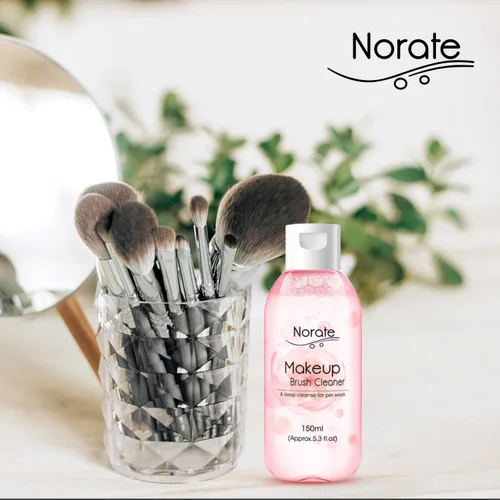Miniatura 4 de Norate Limpiador de brochas de maquillaje, solución limpiadora de brochas de maquillaje, limpiador de maquillaje para brochas de maquillaje, esponja