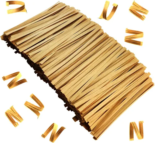1000 unidades de 4 pulgadas de papel kraft para bolsas de violonchelo, bolsas de tratamiento, embalaje de regalo, pan, galletas, dulces, tartas