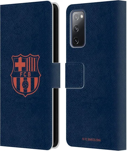Miniatura 40 de Head Case Designs Funda de piel con licencia oficial del FC Barcelona Barca Crest Graphics para Samsung Galaxy A06 4G