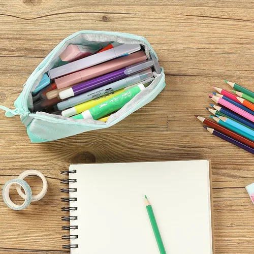 Miniatura 7 de Mr. Pen - Estuche para lápices, verde menta, bolsa para lápices, bolsa para lápices, estuche para bolígrafos, bolsa para bolígrafos