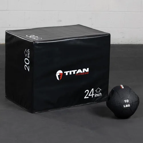 Miniatura 3 de Titan Fitness Bola medicinal de doble agarre