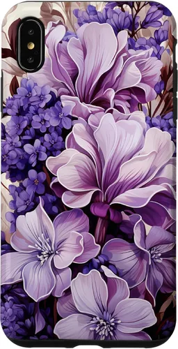 Miniatura 11 de Funda para iPhone 12 mini Lavender Floral Purple Flower