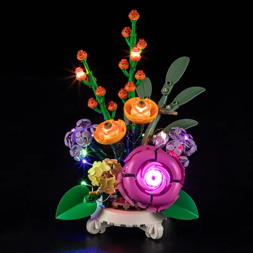Miniatura 8 de Kit de iluminación LED Briksmax para árbol bonsái – Compatible con el modelo de bloques de construcción Lego 10281 – no incluye el set de Lego