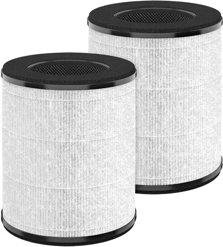 Filtro de repuesto compatible con Tenergy Renair TAP01, Cool-Living CL-6070A, Beaba, Tredy purificador de aire TD-1300, filtros True HEPA H13 3 en 1