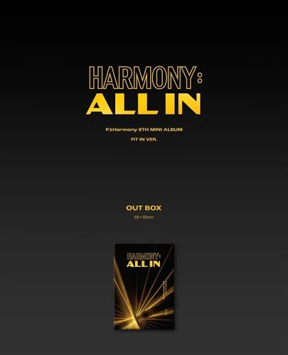 Miniatura 3 de Generic P1HARMONY HARMONY ALL IN 6º Mini álbum (FIT IN Ver.) K-POP SELLADO