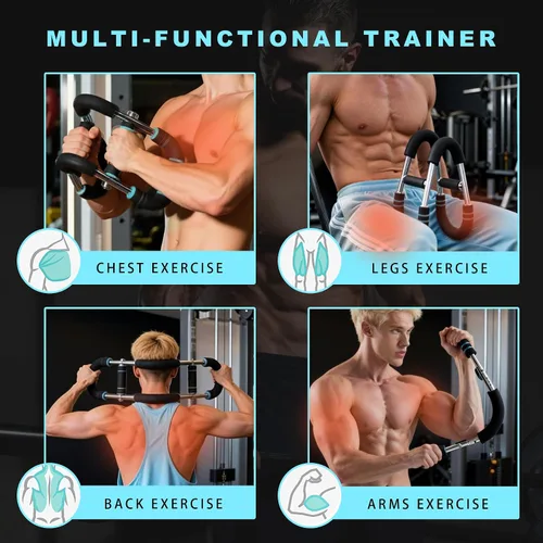 Miniatura 2 de Twister - Entrenador de brazo de 40 a 90 libras, equipo de entrenamiento de pecho portátil ajustable para hombres y mujeres, entrenamiento de fuerza