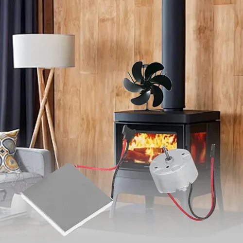 Miniatura 9 de Accesorios para ventilador de chimenea, hoja de generación de energía de motor universal para motor de repuesto y hoja