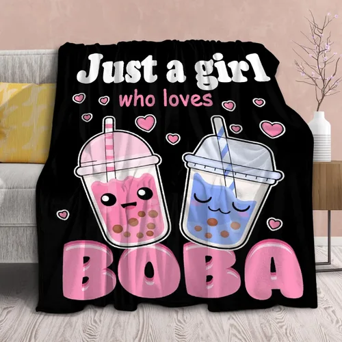 Miniatura 15 de Manta de Axolotl de regalo para niñas y mujeres, mantas ligeras con la frase "Just A Girl Who Loves Axolotls" de felpa con bonitos animales y peces