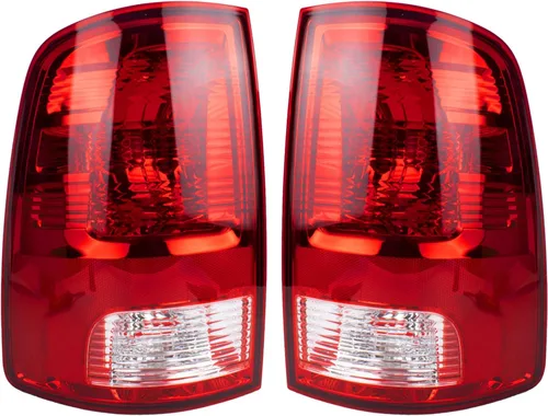 Boine Compatible con 2009-2018 Dodge Ram 1500 2500 3500 Pickup Luz Trasera del Lado del Chofer y Acompañante - Bombilla Incluida