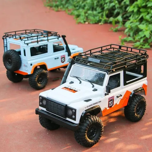 Miniatura 2 de GoolRC MN99 RC Rock Crawler, coche de control remoto a escala 1:12, camión RC todoterreno 4WD de 2.4 GHz, auto de escalada en todos los terrenos