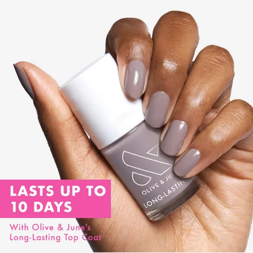 Miniatura 2 de Olive & June - Esmalte de uñas de larga duración, acabado voluminoso similar al gel, no necesita lámpara, dura hasta 10 días, sin 15 ingredientes Aw.