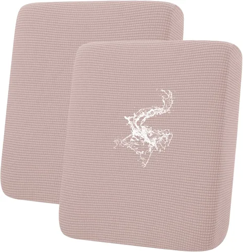 Miniatura 14 de hyha Fundas impermeables para cojines de sofá para mascotas, funda antideslizante para asiento de sofá para perros lavable, tela de jacquard Gris