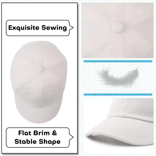 Miniatura 109 de Peecabe Gorra de béisbol para niños pequeños, unisex, de algodón, ajustable, para bebés, niños, gorra de béisbol para niñas de 1 a 5 años