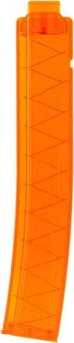 Miniatura 5 de WORKER Clip de 18 dardos con cargador curvo Talon para Nerf Modulus Series Toy y Nexus Pro (Negro Transparente)