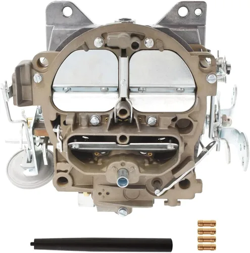 LABLT Carburador de repuesto de 4 barriles para Chevrolet Chevy GMC Cadillac Quadrajet 4MV Motores 327 350 427 454 1966-1973 Estrangulador mecánico