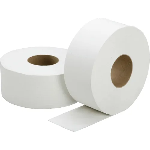 Miniatura 3 de SKILCRAFT 8540-01-590-9073 Papel higiénico Jumbo de fibra reciclada de 2 capas, 1000 pies de largo x 3-89/128 pulgadas de ancho (caja de 12)