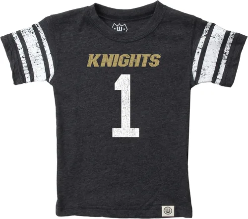 Miniatura 22 de Wes and Willy Camiseta de Manga Corta con Estampado de Jersey para Niños y Jóvenes Fanáticos del Deporte Universitario, Tallas 8-20 Vintage