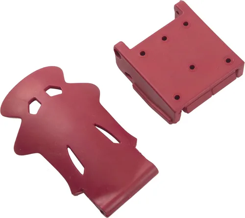 Miniatura 8 de 2 piezas Vgoohobby de plástico RC juguete asiento de coche simulación RC silla oruga accesorios compatibles con Traxxas TRX-4 Axial SCX10 90046 Rojo