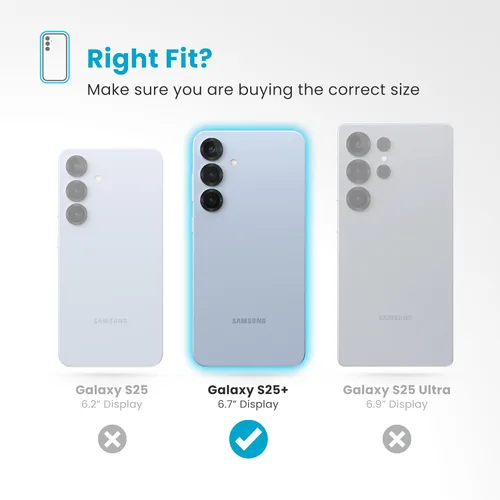 Miniatura 8 de Speck Funda para Samsung Galaxy S25 Plus, protección contra caídas de 13 pies, agarre antideslizante, funda para Samsung S25 Plus, bisel elevado