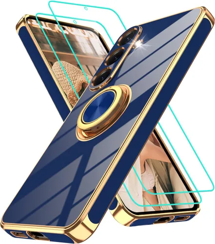 Miniatura 124 de Gritup Funda para Samsung Galaxy A14 5G: Funda Samsung A14 con 2 Protectores de Pantalla, Soporte de Anillo con Rotación 360°, Soporte Magnético