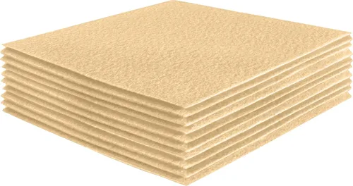 Miniatura 146 de FabricLA Hojas de fieltro acrílico para manualidades, cuadrados de fieltro precortados suaves de 4 x 4 pulgadas (3.9 in x 3.9 in), utiliza hojas