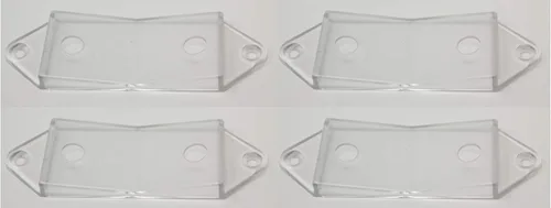 Miniatura 7 de Paquete de 4 protectores transparentes para placa de interruptor basculante, mantiene el interruptor de luz encendido o apagado. Protege tus luces
