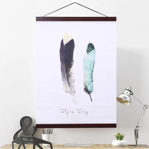 Miniatura 11 de Ywlake - Gancho magnético para pósteres, 16 x 20, 16 x 24, 16 x 22 marco para pósteres, imán de madera, impresión de pósteres, gancho de espiral