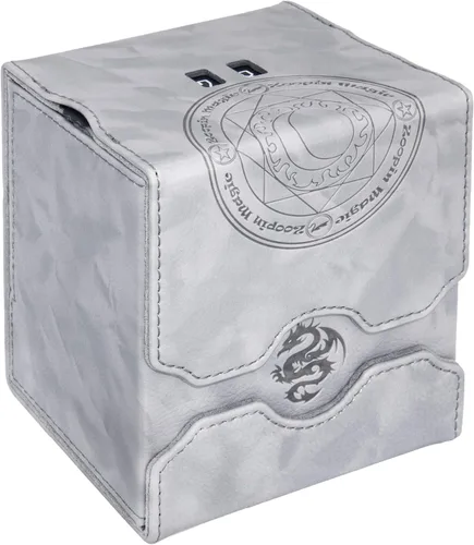 Miniatura 9 de Zoopin - Caja de cuero con contador de vida giratorio integrado, color amarillo para MTG, Yugioh, Pokeman, TES Legacy, Munchkins CCG Decks y también