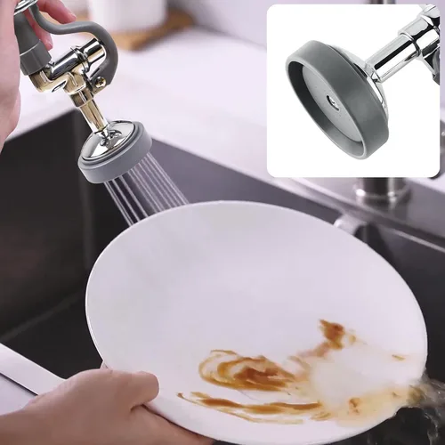Miniatura 7 de MSTJRY Rociador de Fregadero Comercial Válvula de Rociado de Pre-Enjuague con Ensamblaje de Agarre de Mango, 1.42 GPM Rociador de Platos Comercial