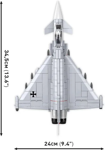 Miniatura 6 de COBI EUROFIGHTER (Alemania) - Conjunto de construcción de avión histórico, 644 piezas
