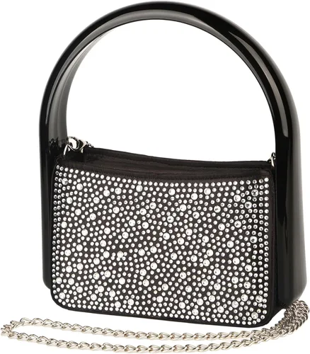 NUSTTAL Bolso de mano acrílico para mujer, bolso de hombro de noche marmoleado para boda, cóctel, fiesta, baile de graduación
