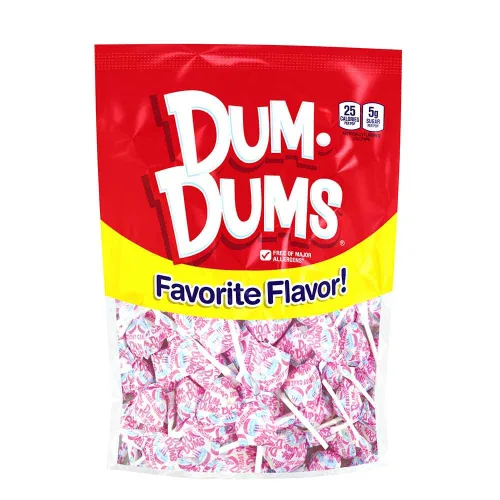 Miniatura 9 de Dum Dums Paletas de Soda de Crema - Caja de Dulces a Granel con Paletas Envueltas Individualmente, Chupetas Gourmet de un Solo Sabor - 50