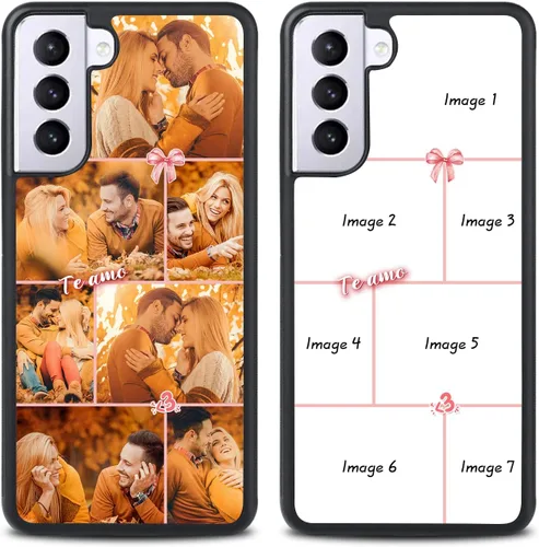 Miniatura 9 de Funda de goma personalizada para Samsung Galaxy S22 S21 S20 Ultra Plus S21 FE S20 FE S10 Plus S9 S8 S7 Edge Note 20 Ultra Note 10 Plus Note 9 Note 8