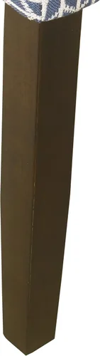 Miniatura 6 de Homepop Silla de comedor con detalles festoneados, sillas de comedor Parsons tapizadas, muebles decorativos para el hogar, tejido gris claro