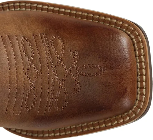 Miniatura 9 de J's.o.l.e Botas vaqueras de moda para mujer, punta cuadrada, anchas, media pantorrilla, vaqueras occidentales