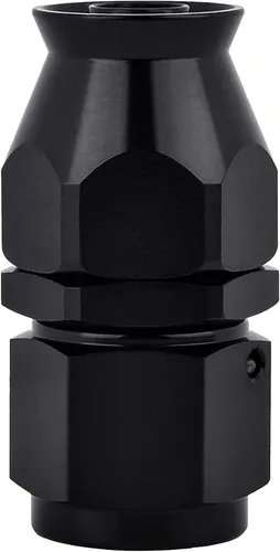 Miniatura 32 de EVIL ENERGY 3AN PTFE montaje extremo de manguera 30 grados negro para manguera de PTFE solamente