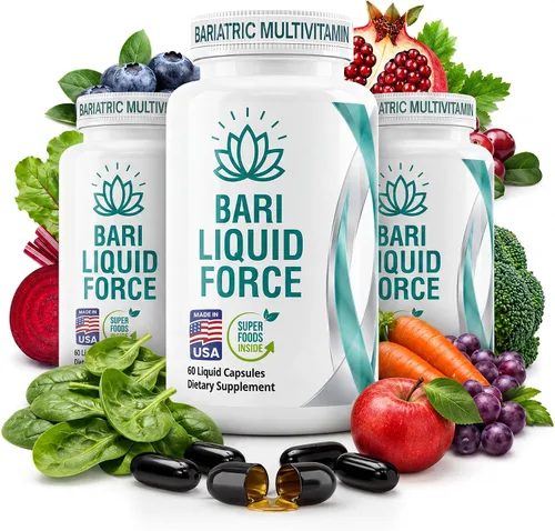 Multivitamínico post bariátrico - Paquete de 3 multivitamínicos bariátricos de fuerza líquida