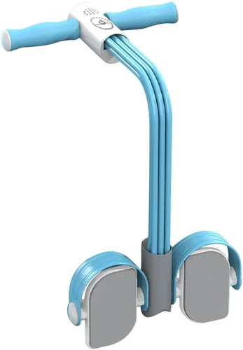 Miniatura 6 de CALIDAKA Cuerda de Tensión Multifunción, Extractor de Pedal de Yoga Elástico de 6 Tubos Banda de Resistencia, Cuerda de Resistencia Extractor