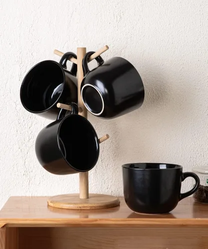 Miniatura 6 de AmorArc Tazas de sopa de 24 onzas con asas, tazas de cerámica jumbo con asas para café, cereales, capuchino, aptos para microondas y lavavajillas