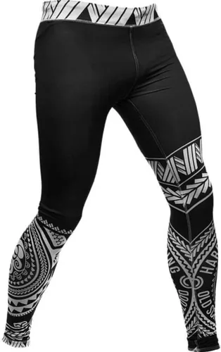 Miniatura 4 de Hardcore Training Pantalones de compresión para hombre, mallas de entrenamiento, capa base, boxeo, correr, muay thai, MMA, no Gi BJJ