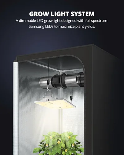 Miniatura 8 de VIPARSPECTRA - Luz LED de cultivo XS1500, con diodos Samsung LM301B (IR incluido) y controlador MeanWell regulable, luz de cultivo de planta