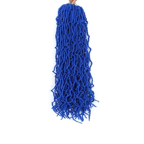 Miniatura 11 de Pelo sintético de ganchillo de 18 pulgadas, 2 paquetes de rastas suaves de diosa, trenzas de ganchillo pre-enlazadas para mujeres negras, pelo