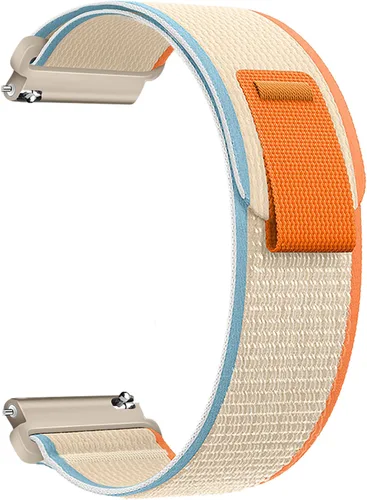 Miniatura 17 de Correa de nylon compatible con Samsung Galaxy Watch 7/FE/6/5 Pro 4 3/Watch 4 6 Classic/Active/Gear S2 S3 Frontier, correa de bucle deportivo de 20